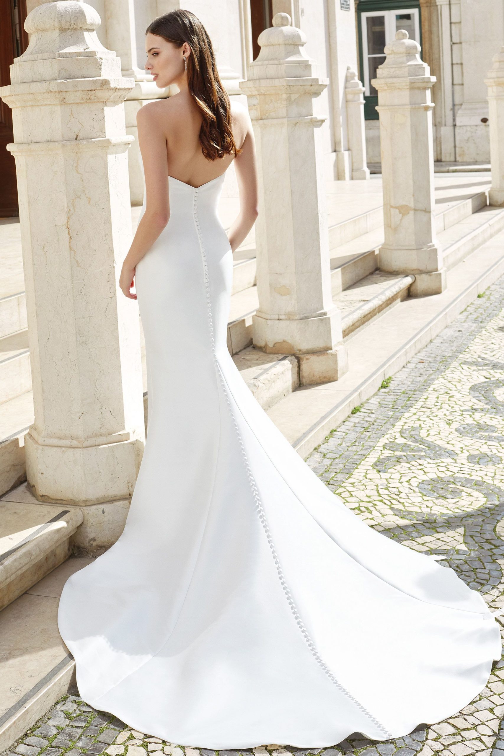 Bruidsjurk van Justin Alexander