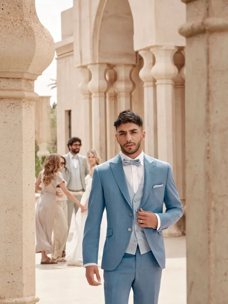 Regular fit trouwpak van Wivorst.