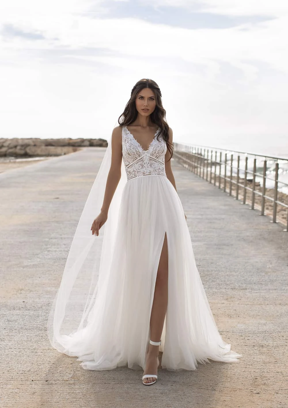 trouwjurk, trend, lange jurk, boho-prinses