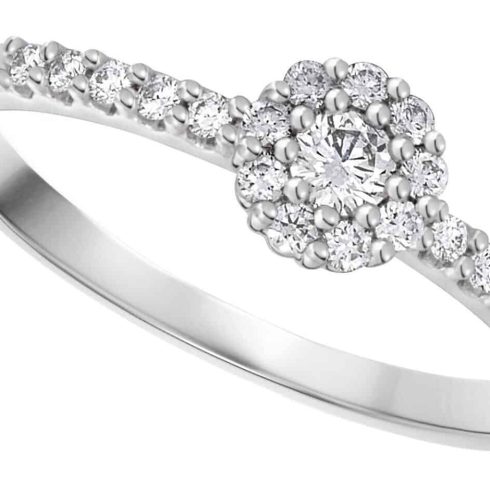 Christian Bauer, Trouwring, diamant