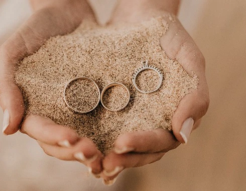 Roségouden ringen, Header
