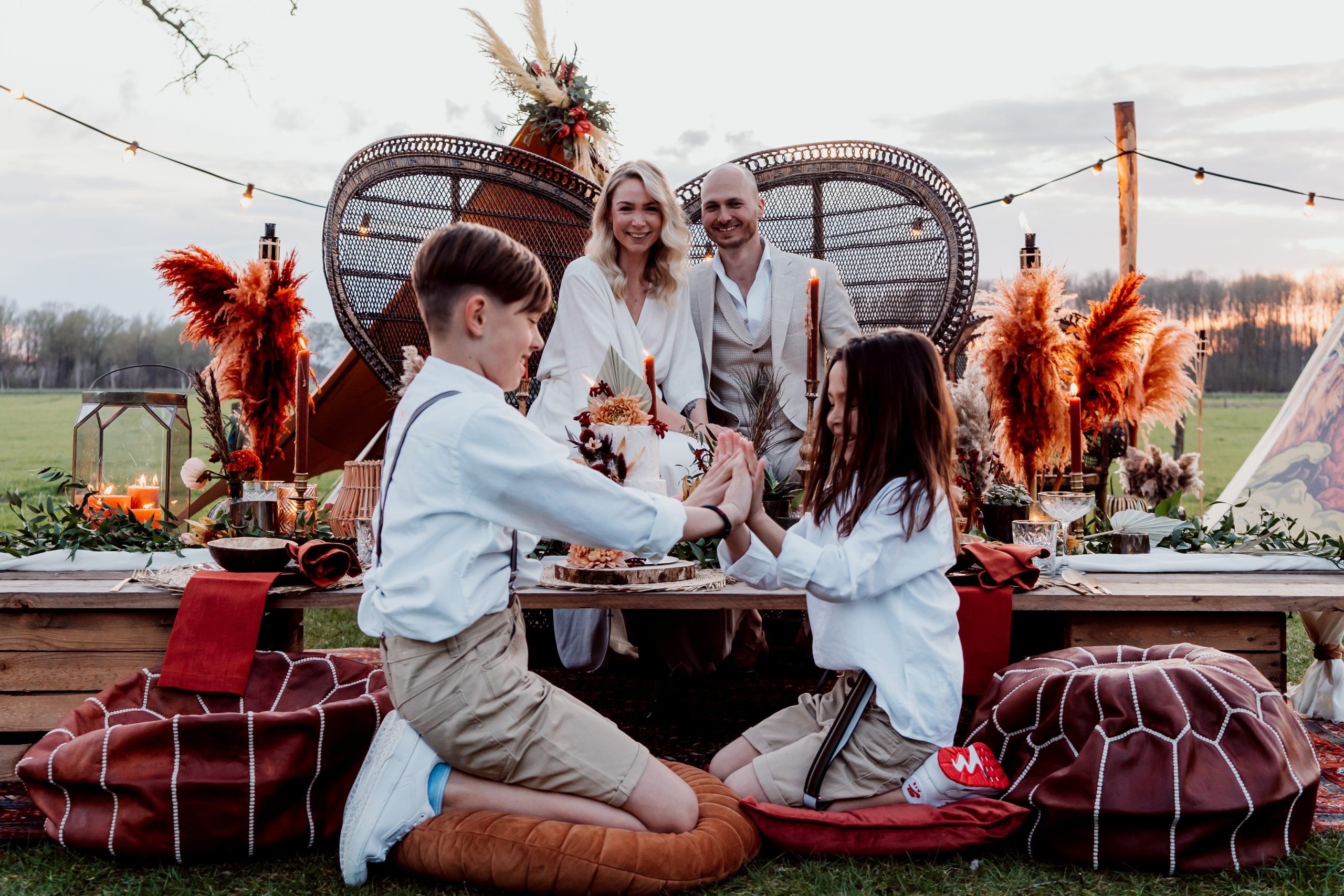 Kinderen op bruiloft