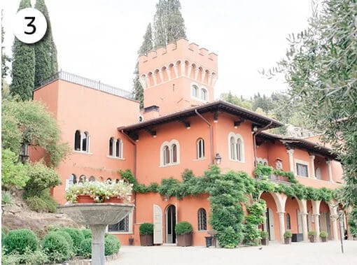 trouwlocatie, italiaanse stijl