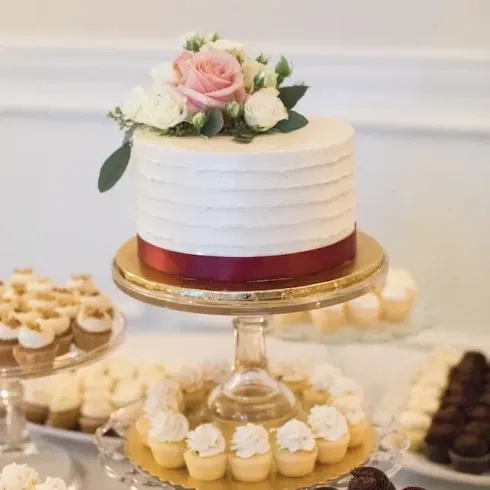 Sweet table op bruiloft