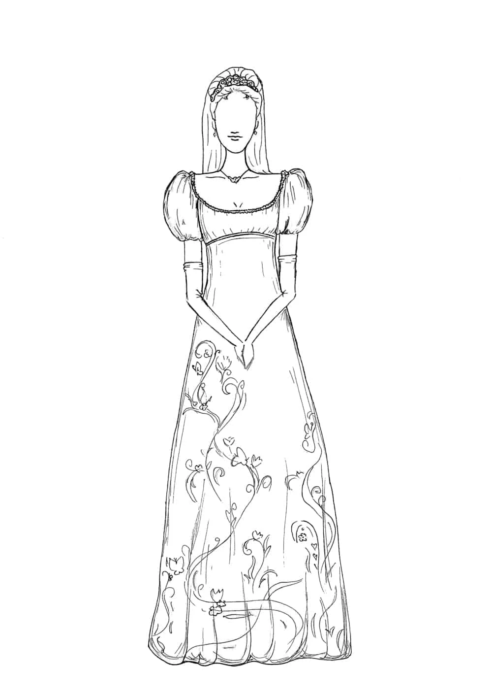 droomjurken uit de film, white dress, bridgerton