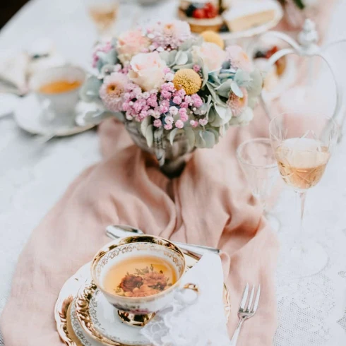 high tea wedding