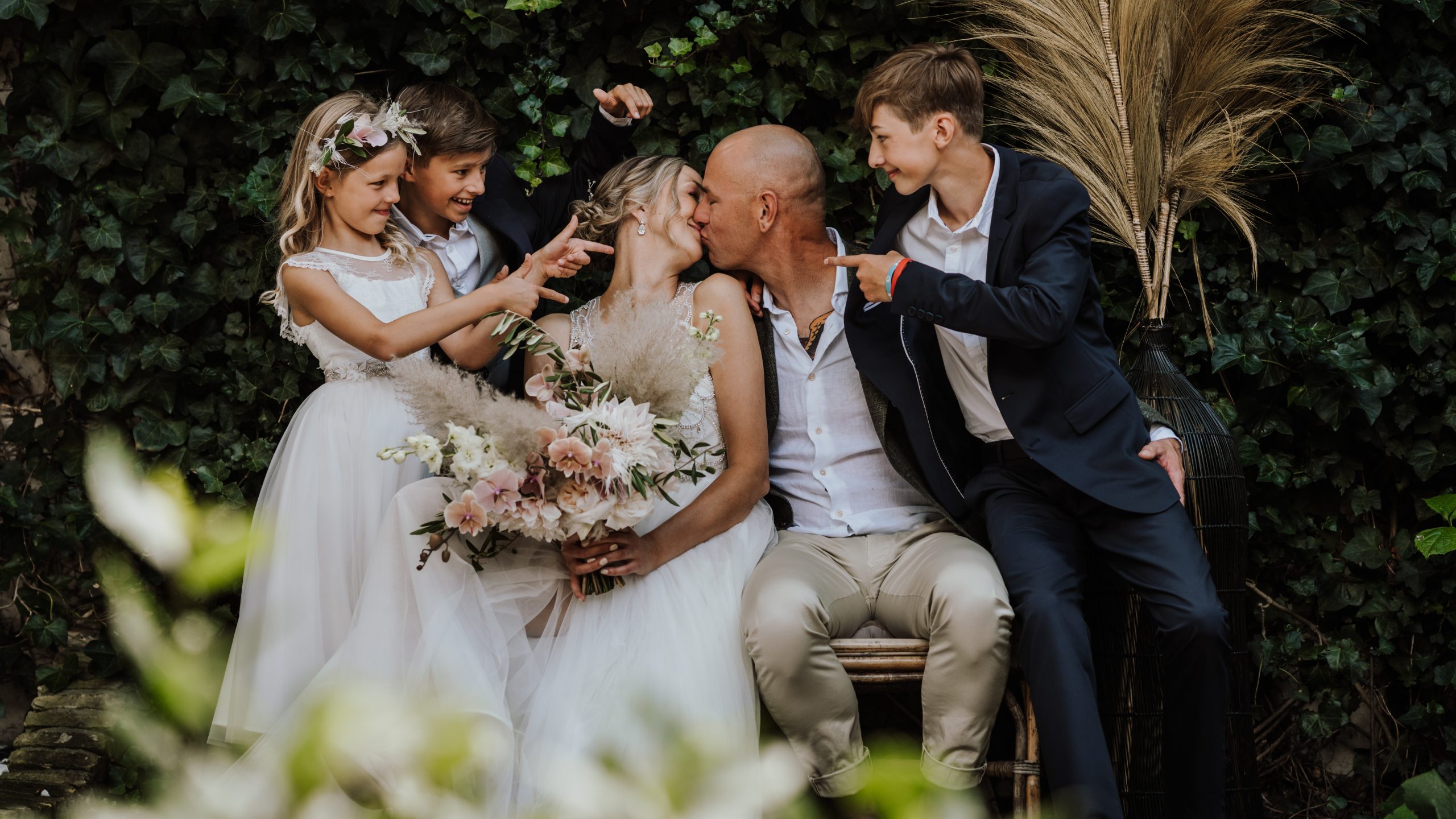 Marieke en Bas Samuels,real life wedding,