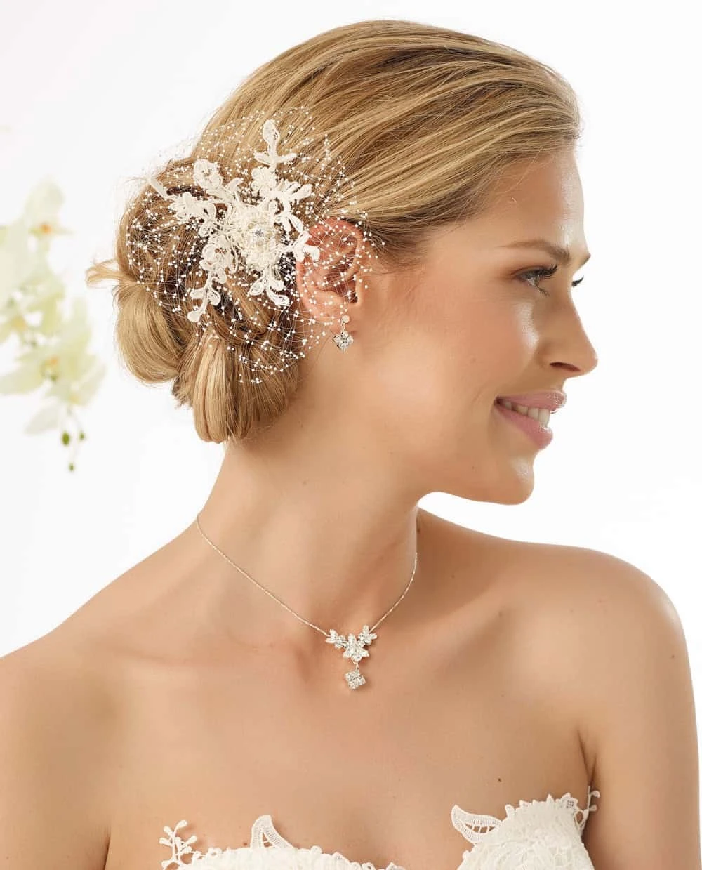 knot, haarstijlen, bruid