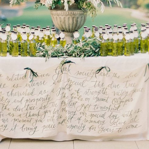 decor, wedding table, handlettering