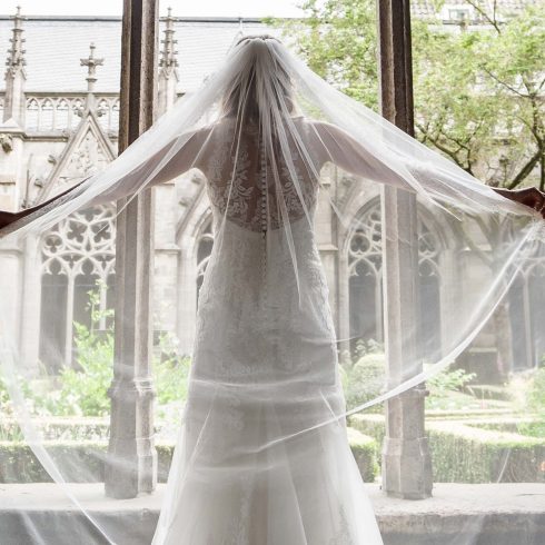 bruid, fotoshoot, bruidsjurk