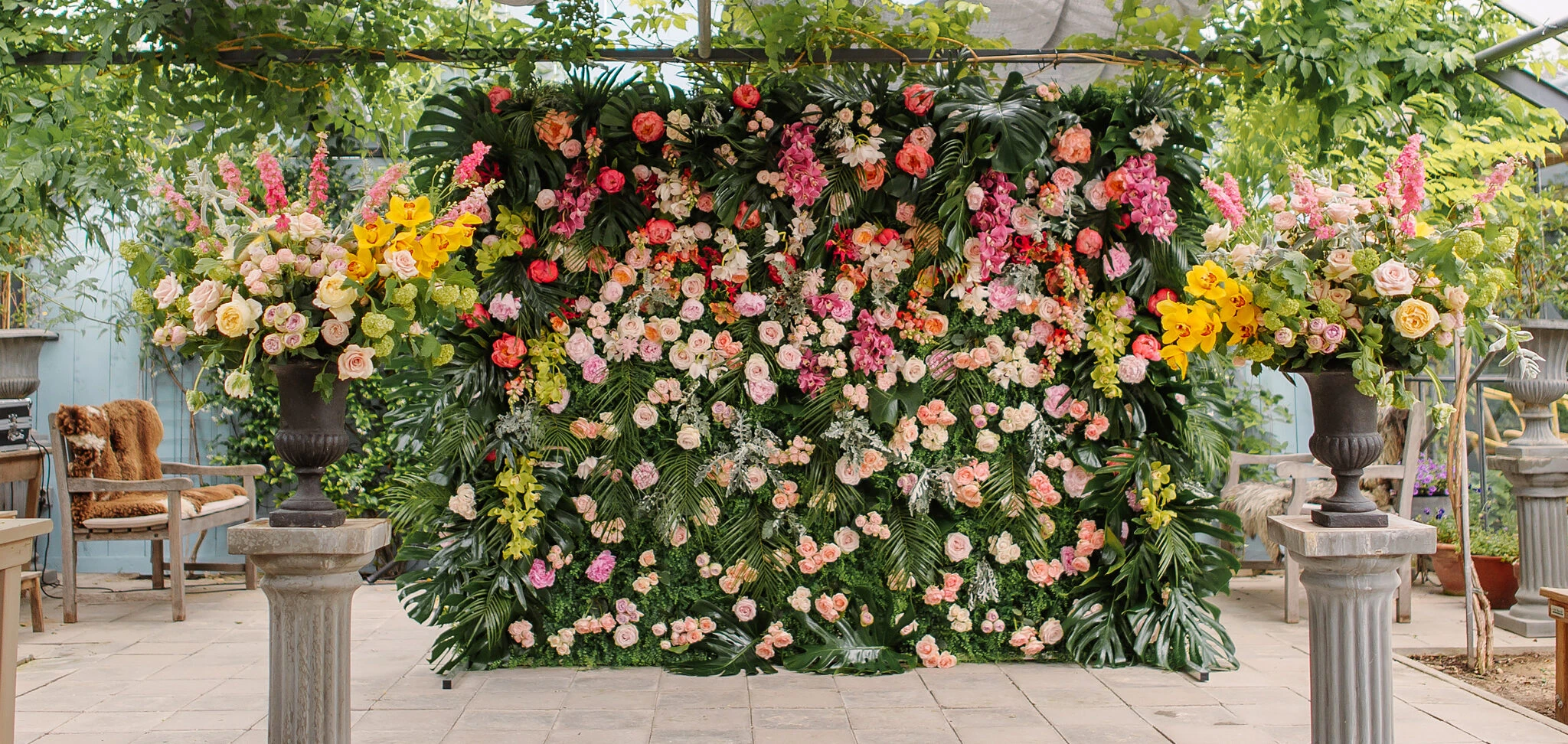 Lang leve de flower wall Lang leve de flower wall