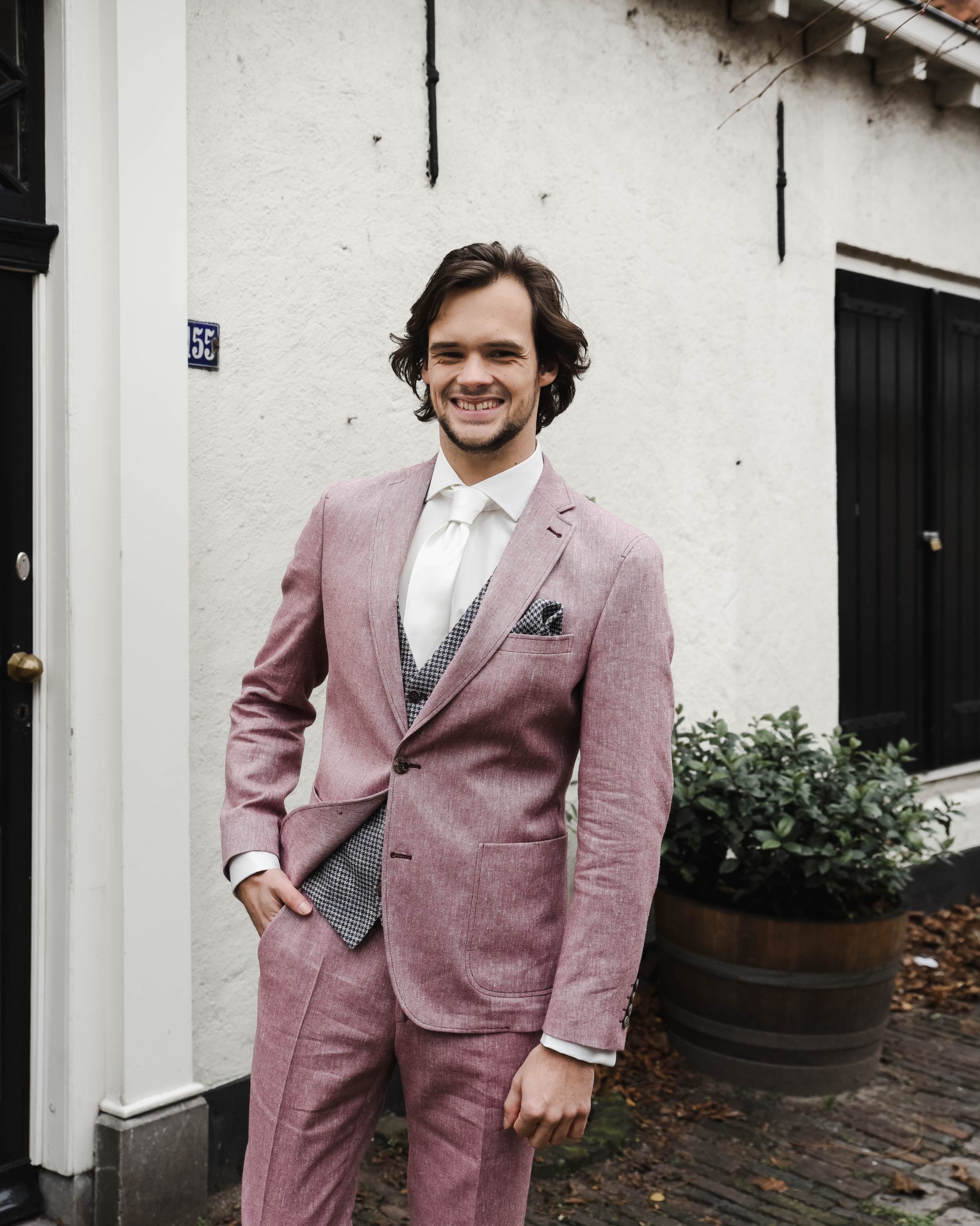 bruidegom, jawoord, Jac Hensen, pak