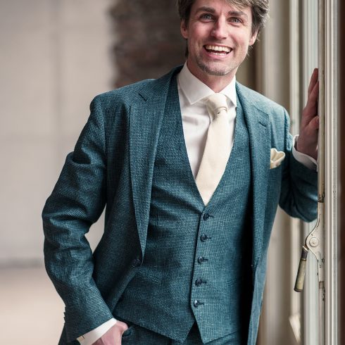 bruidegom, jawoord, Jac Hensen, pak