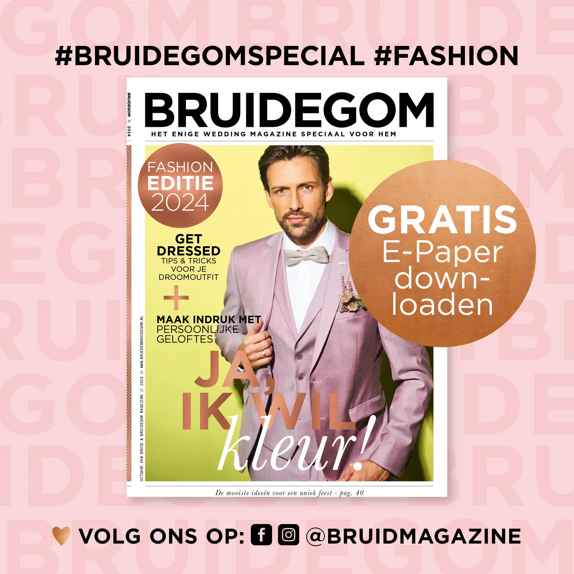 bruidegom magazine cover