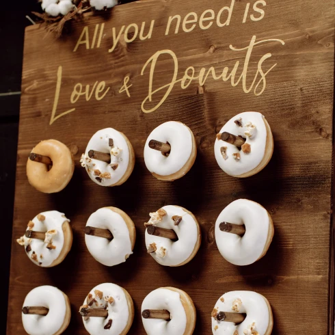 cootn candy, donuts