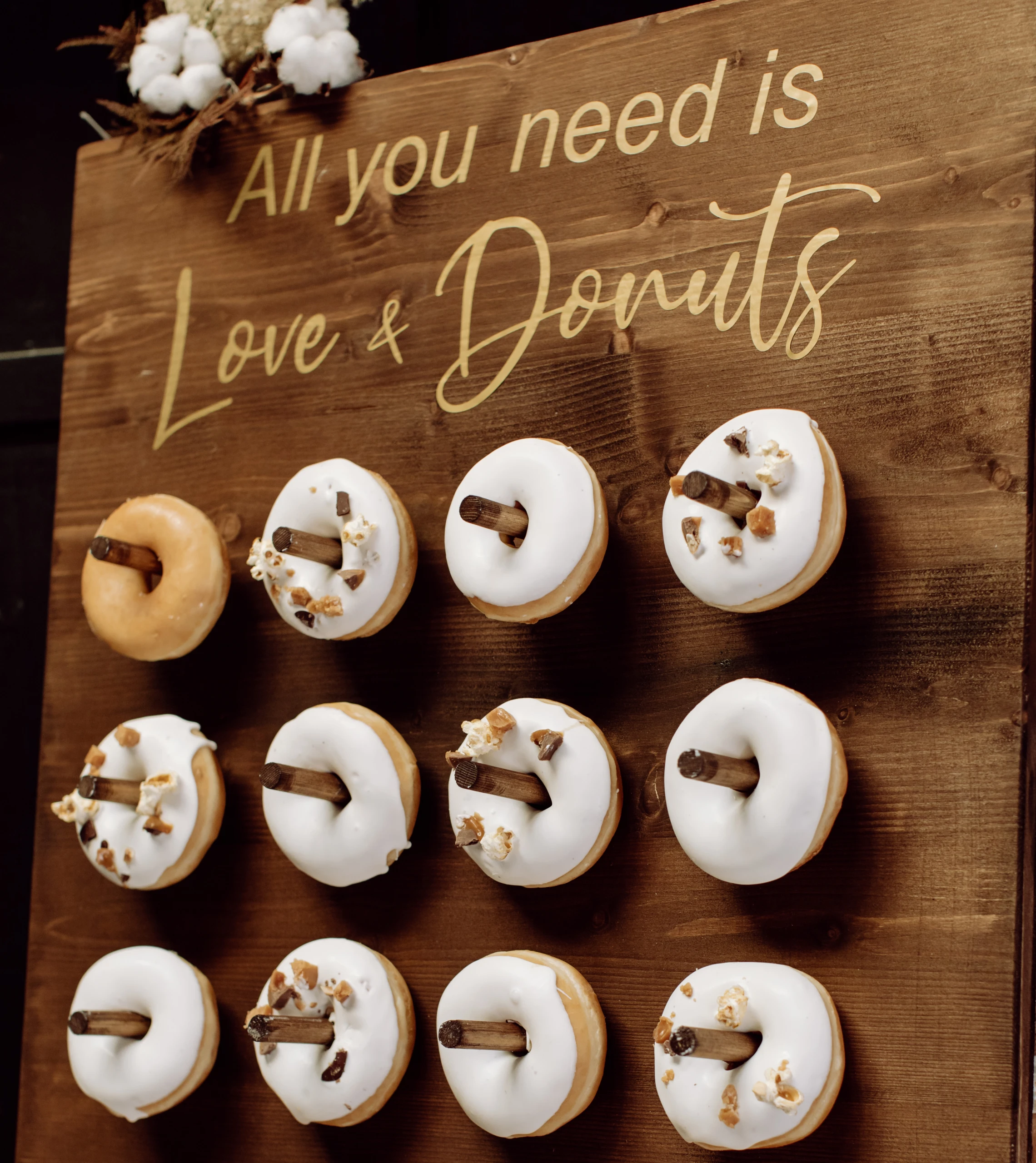 cootn candy, donuts