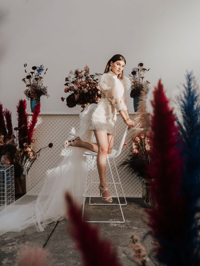 something blue, bruid, fotoshoot