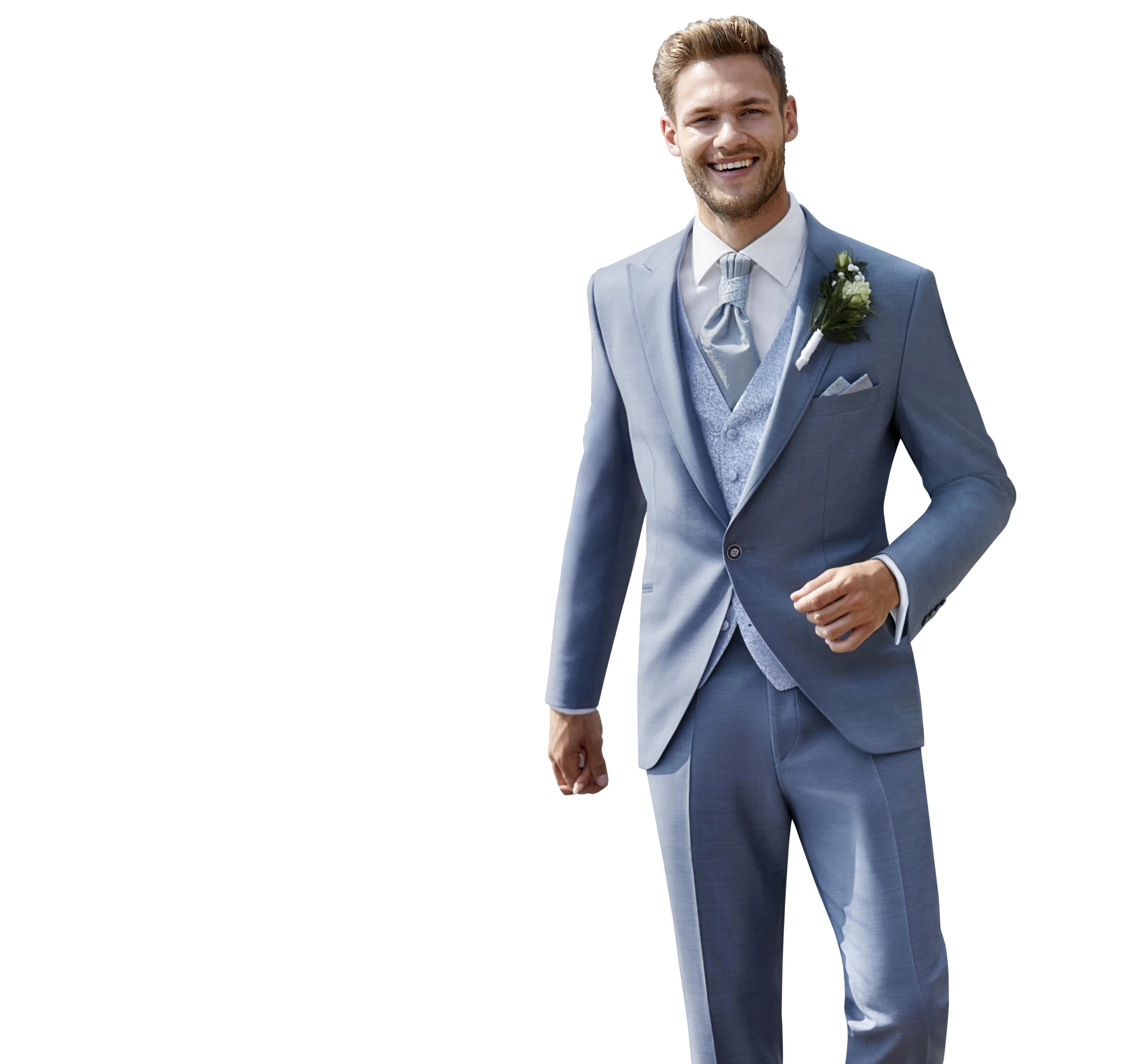 bruidegom, looks, elegant