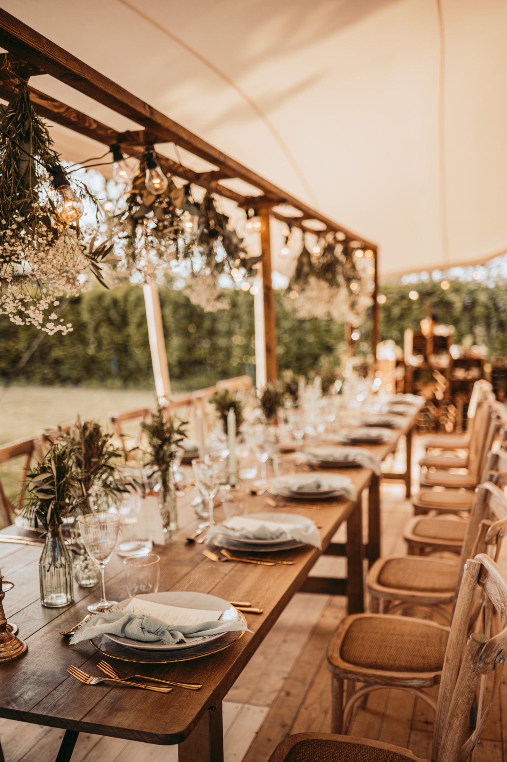 trouwceremonie, diner