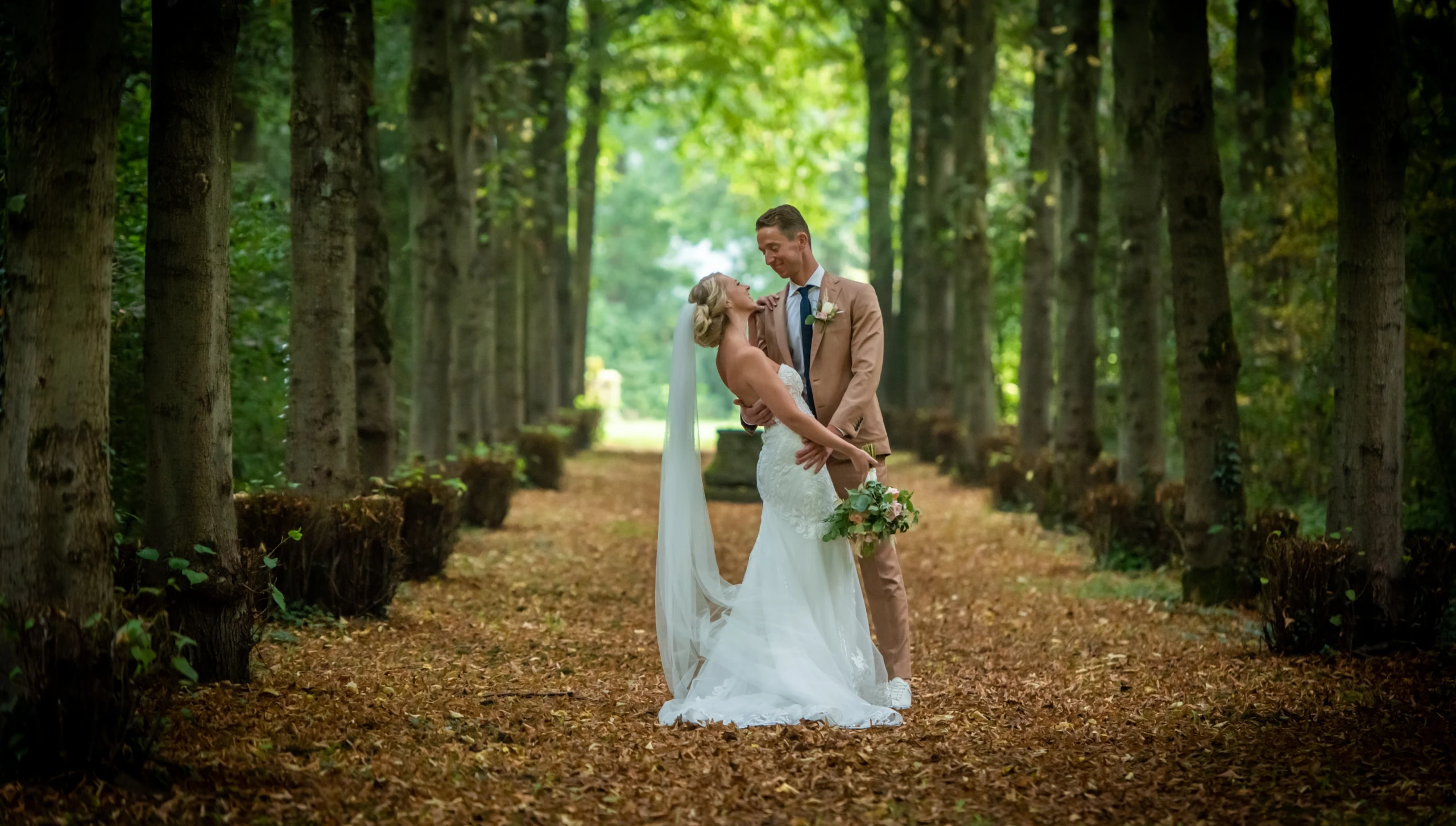 Emotionele bruiloft met twee ceremonies