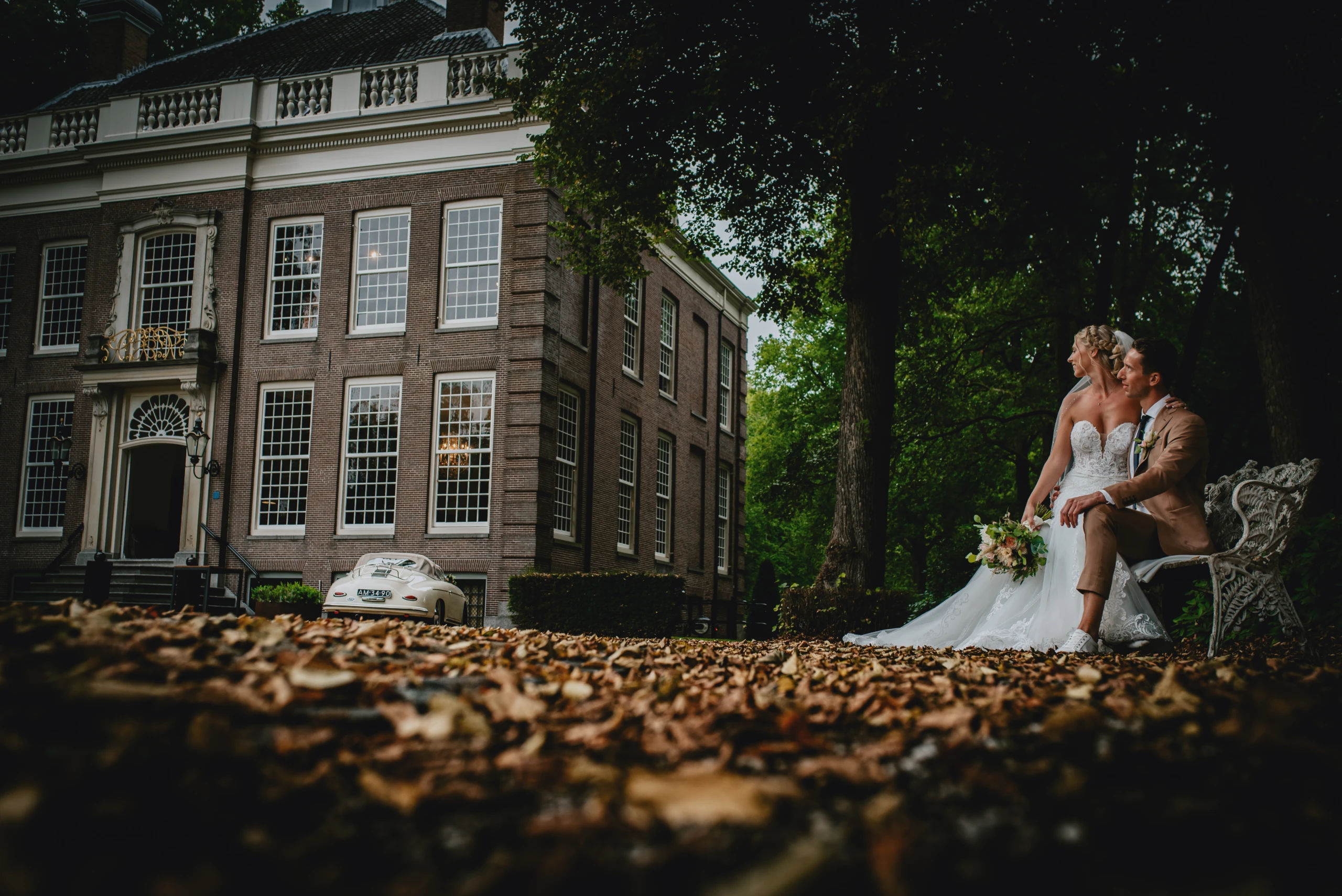 Emotionele bruiloft met twee ceremonies