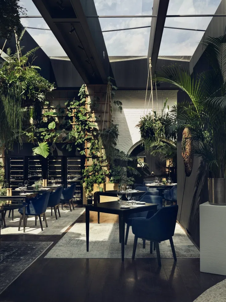 restaurant Le Ciel van hotel la butte aux bois