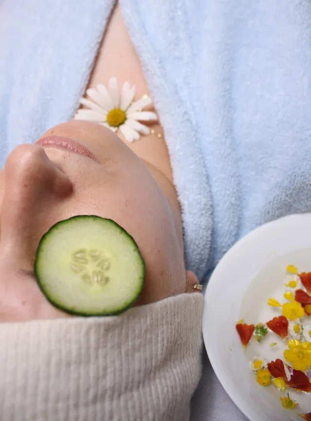 Vrouw in een spa