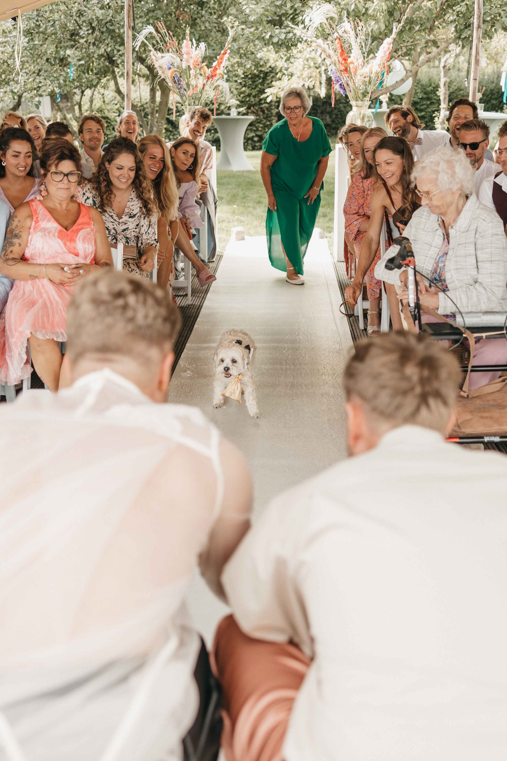 regenboogvlag, gay wedding, homo huwelijk, real life wedding, Jory en Emiel