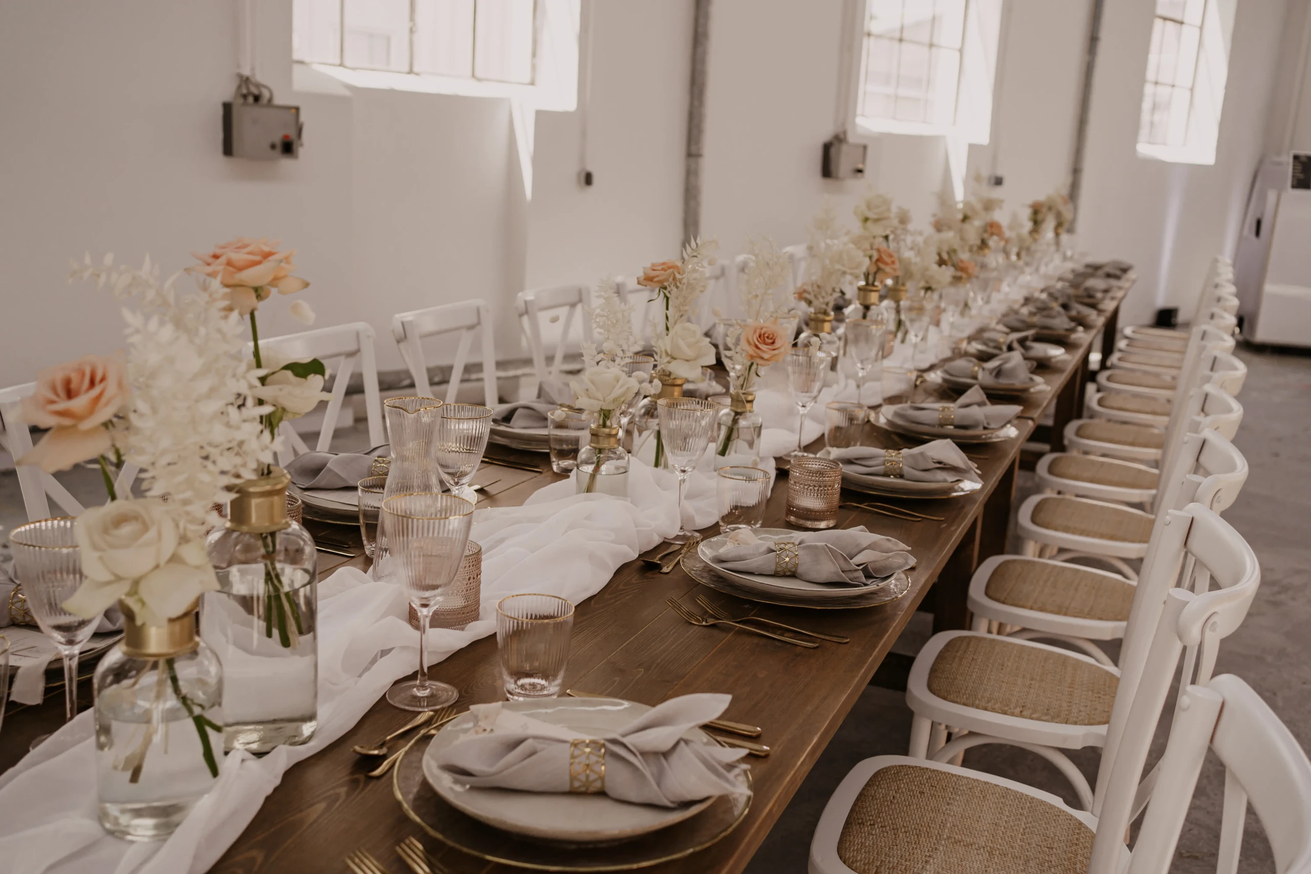 huwelijksdecoratie, tafel