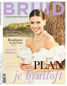 Cover van Bruid en Bruidegom magazine NL 4-25