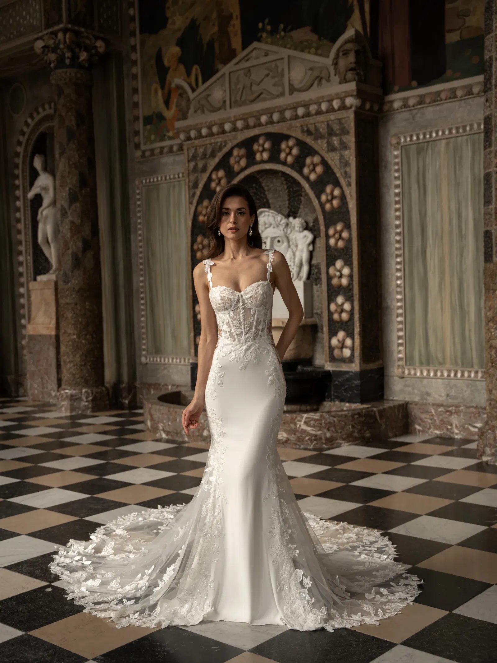 Bruidsjurk uit de Royal-collectie van Diane Legrand