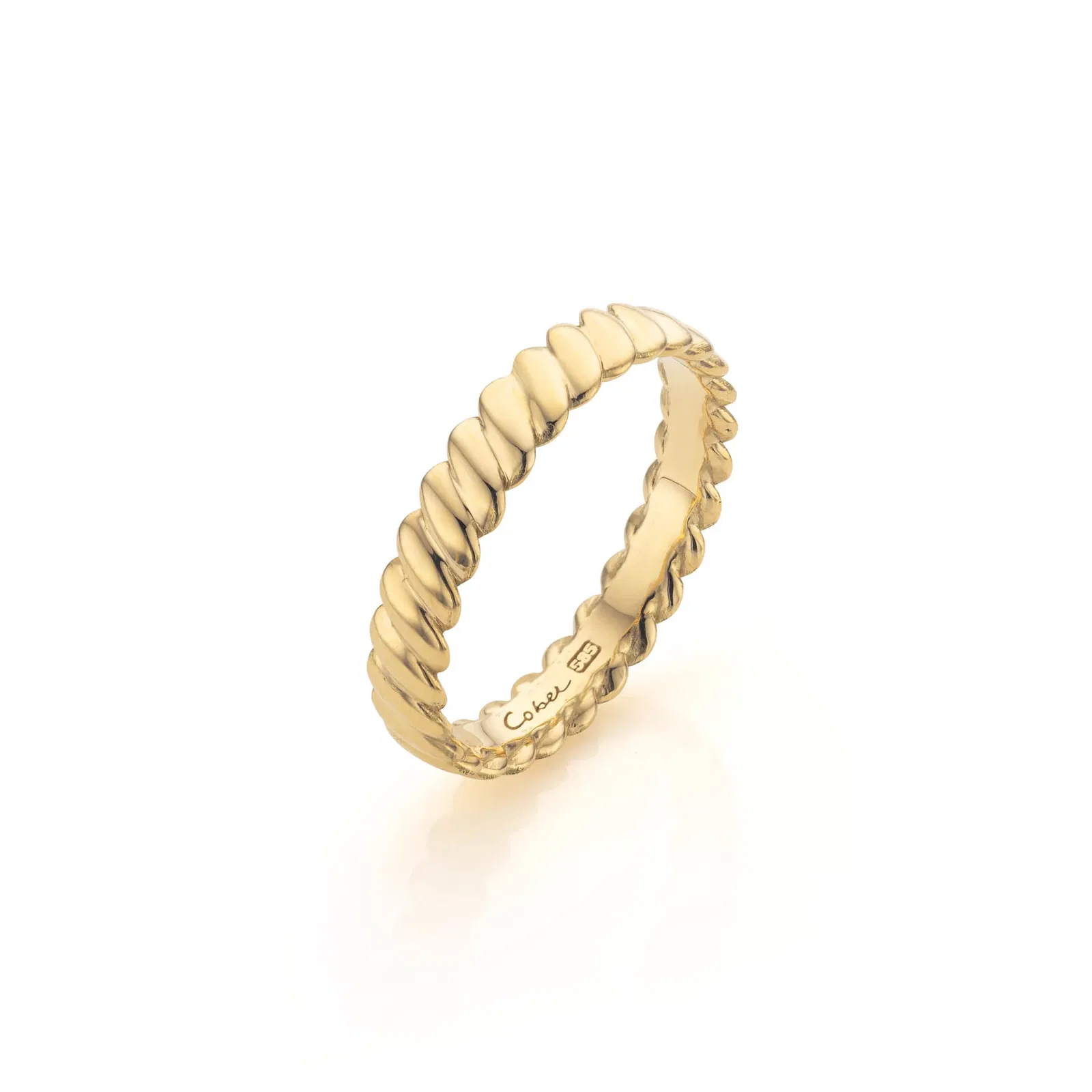 gouden designer trouwring