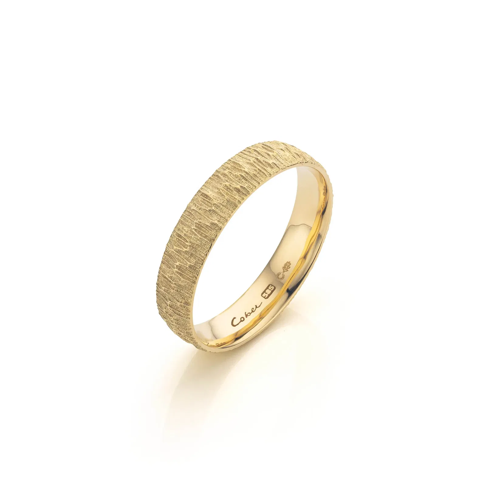 gouden designer trouwring
