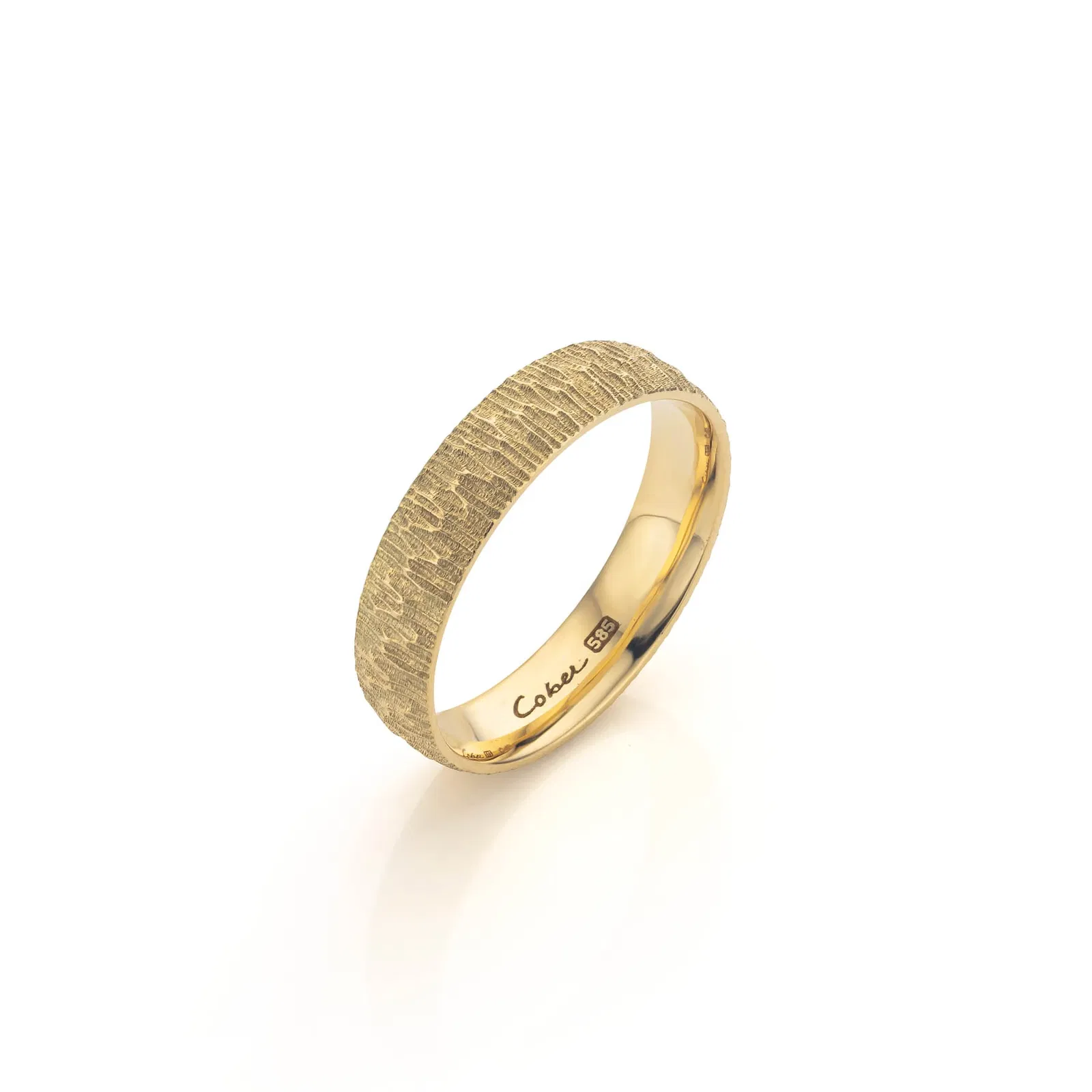 gouden designer trouwring