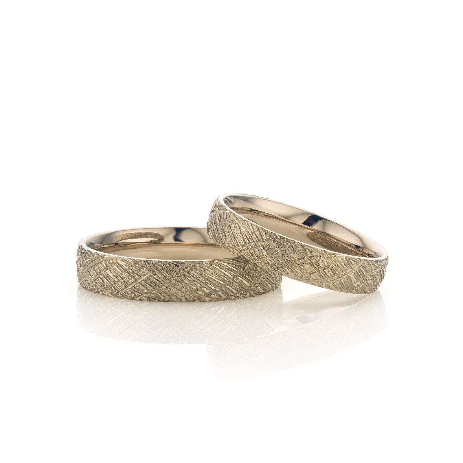 gouden designer trouwring