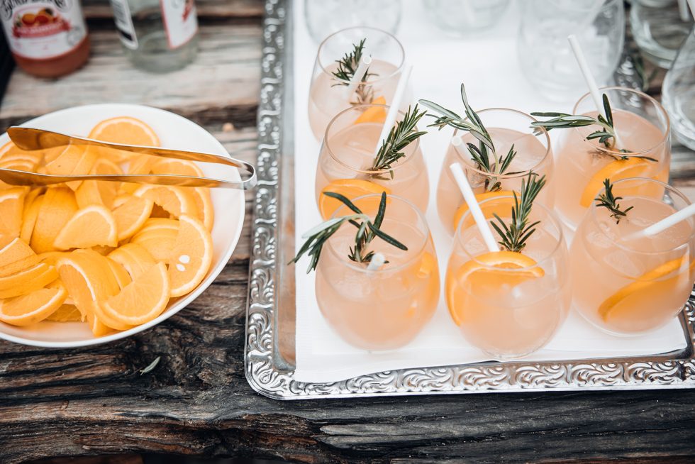 Kleurrijke cocktails.