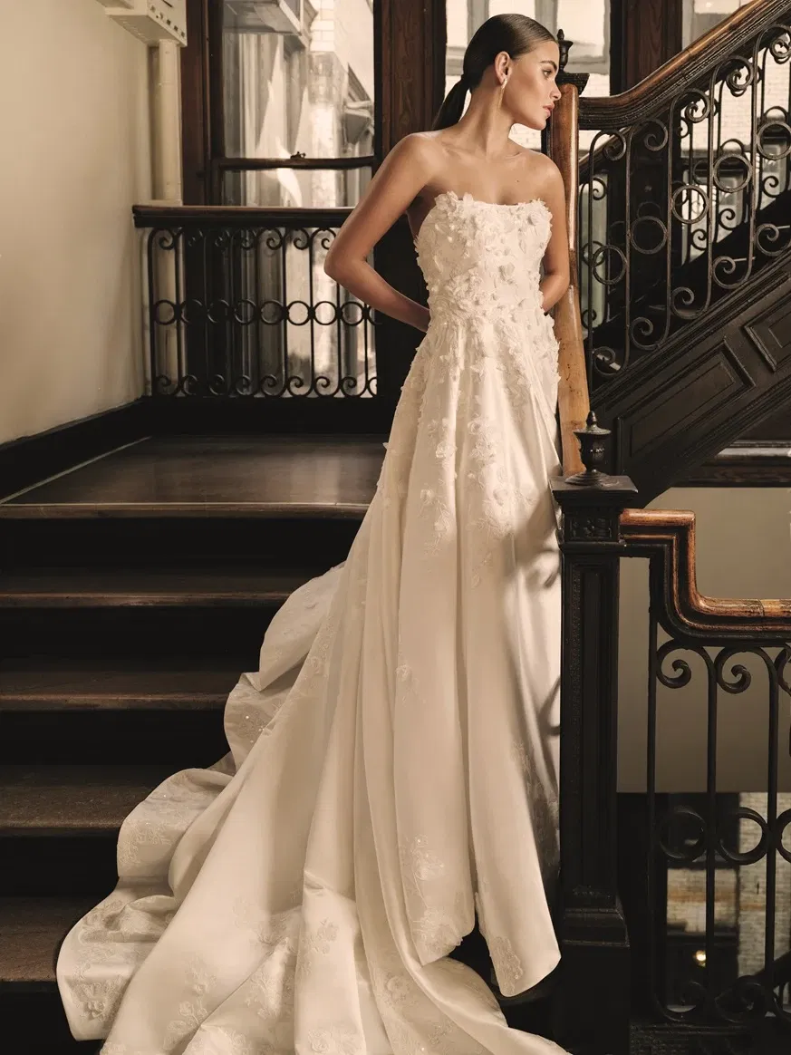 Jurk Amani van Justin Alexander Signature