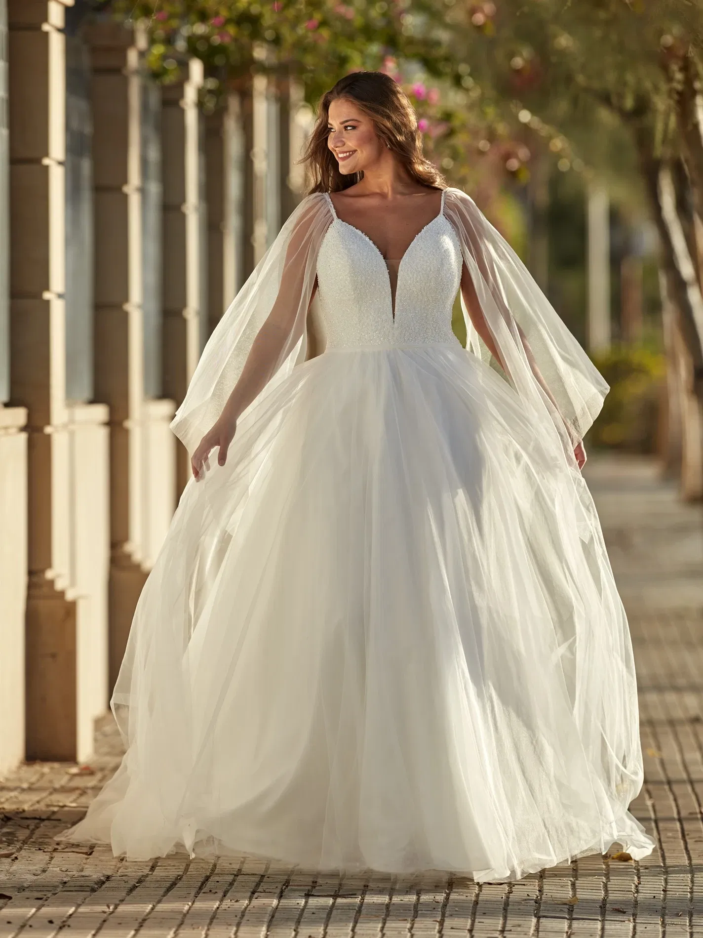 Prinsessenjurk uit de Bella-collectie van Amelie Bridal