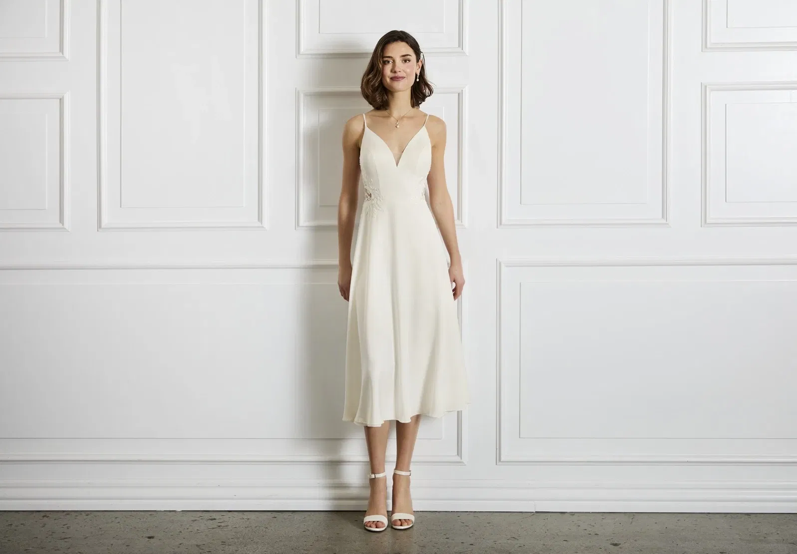 Korte trouwjurk van Lilly