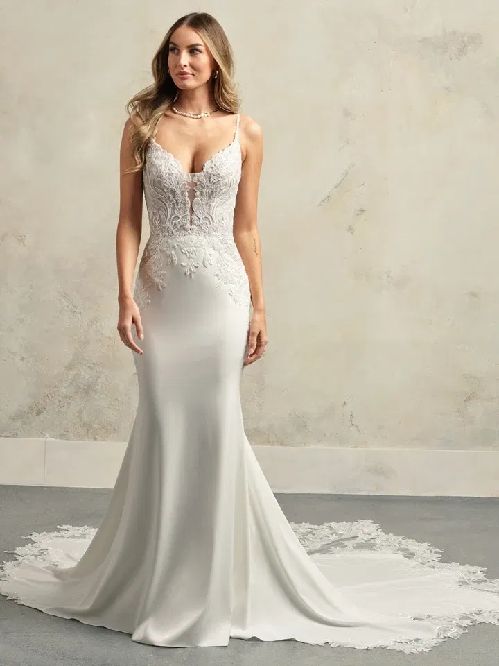 Fit-and-flare trouwjurk van van Maggie Sottero