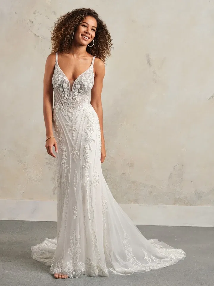Fit-and-flare trouwjurk van van Maggie Sottero