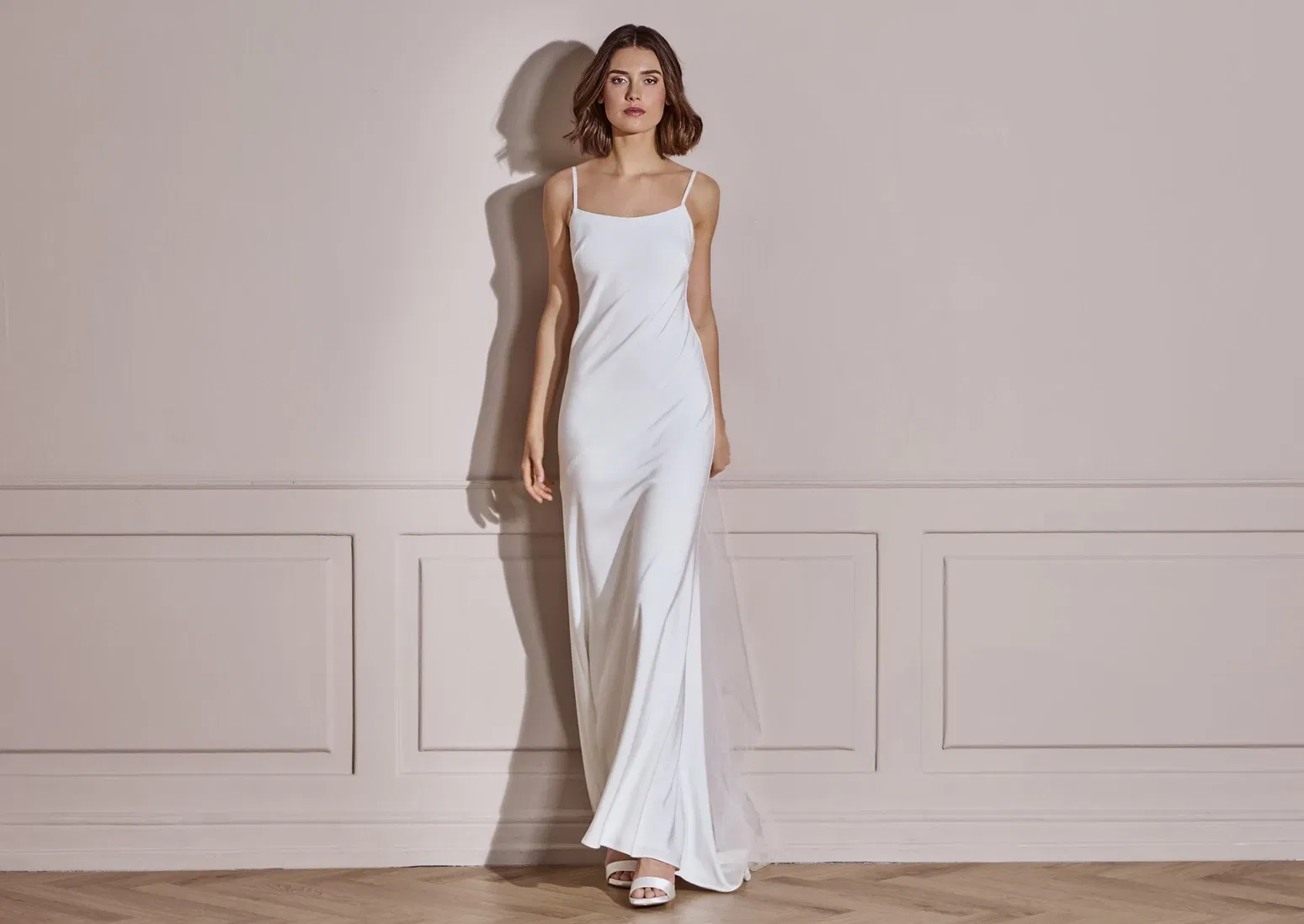 Rechte trouwjurk van Lilly