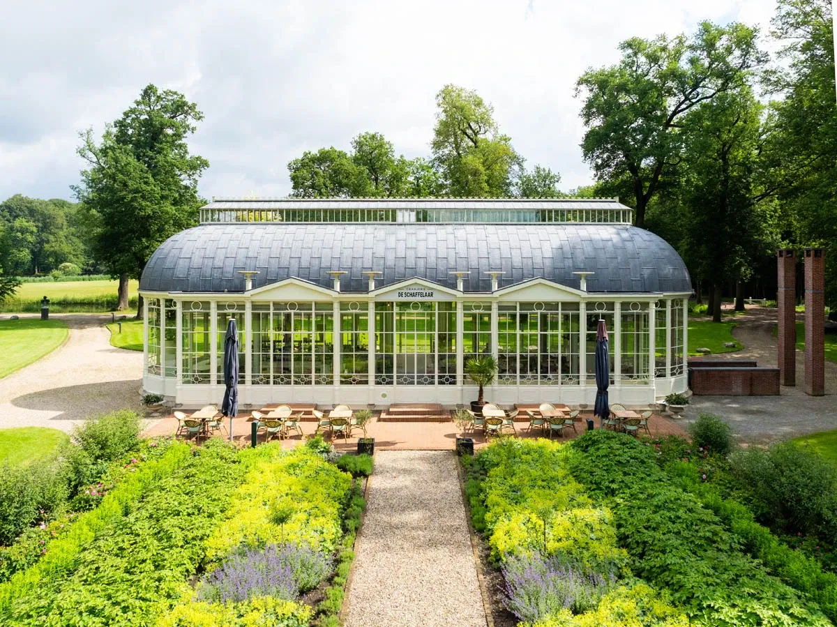 50% korting op de locatiehuur van Oranjerie De Schaffelaar