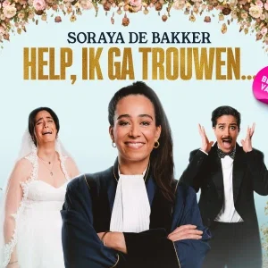 Win: 5x 2 tickets voor ‘Help, Ik Ga Trouwen…’ door BABS Soraya de Bakker