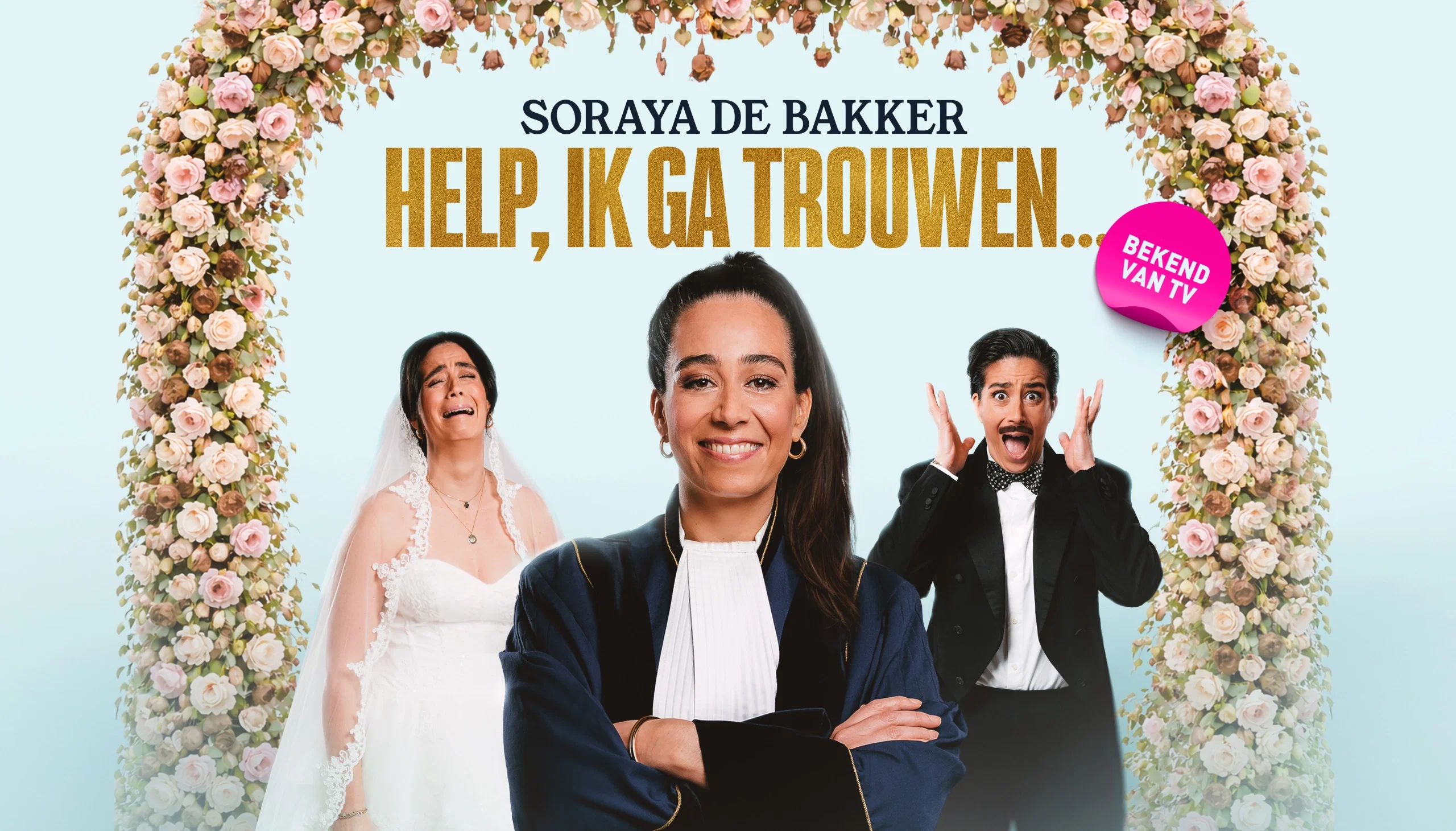 Win: 5x 2 tickets voor ‘Help, Ik Ga Trouwen…’ door BABS Soraya de Bakker